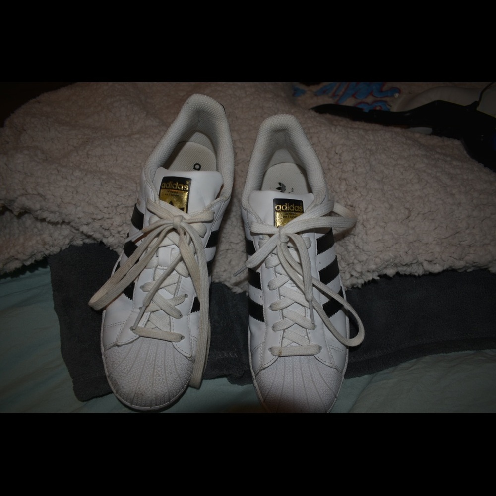 adidas superstar sneakers!